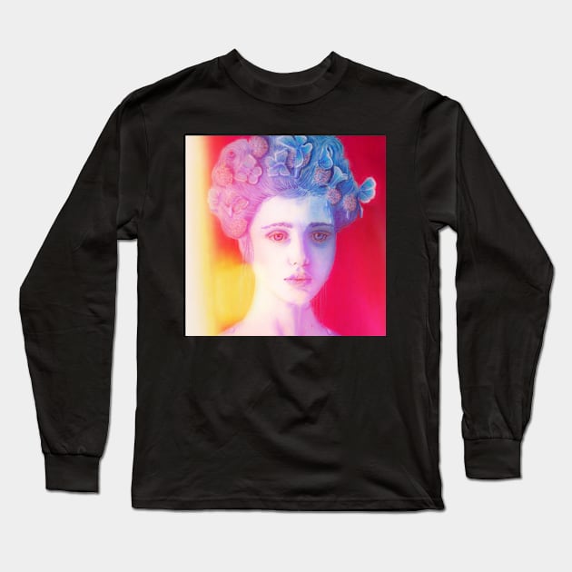 Sun Long Sleeve T-Shirt by teenamarie23art